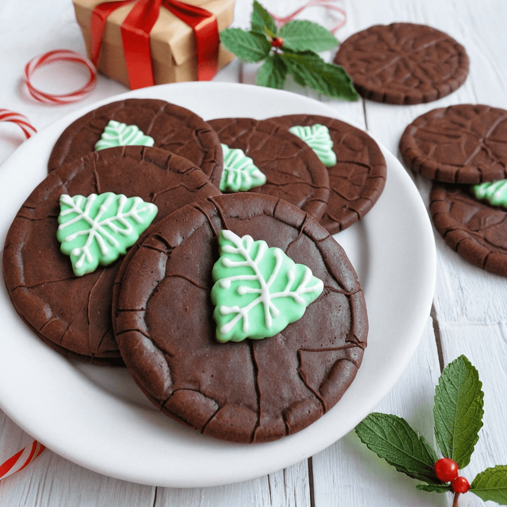Galletas de Chocolate y Menta: Una Delicia Festiva para Celebrar la Navidad