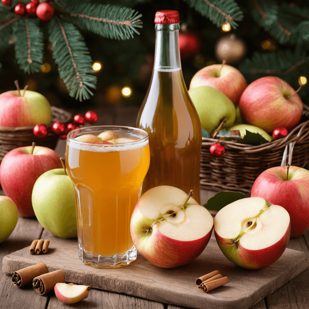 Sidra de Manzana con Especias: La Bebida Festiva Perfecta para Navidad