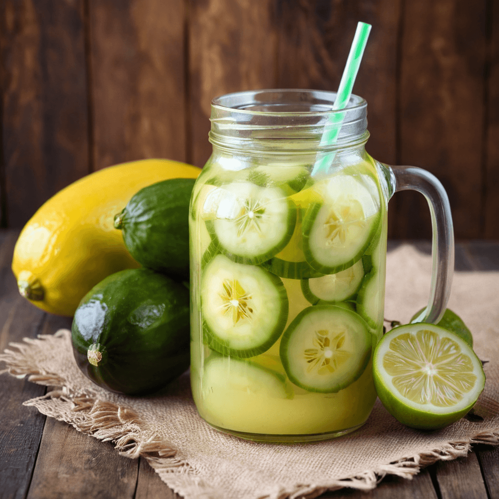 Agua Fresca de Pepino y Limón: La Bebida Refrescante Perfecta para Esta Navidad