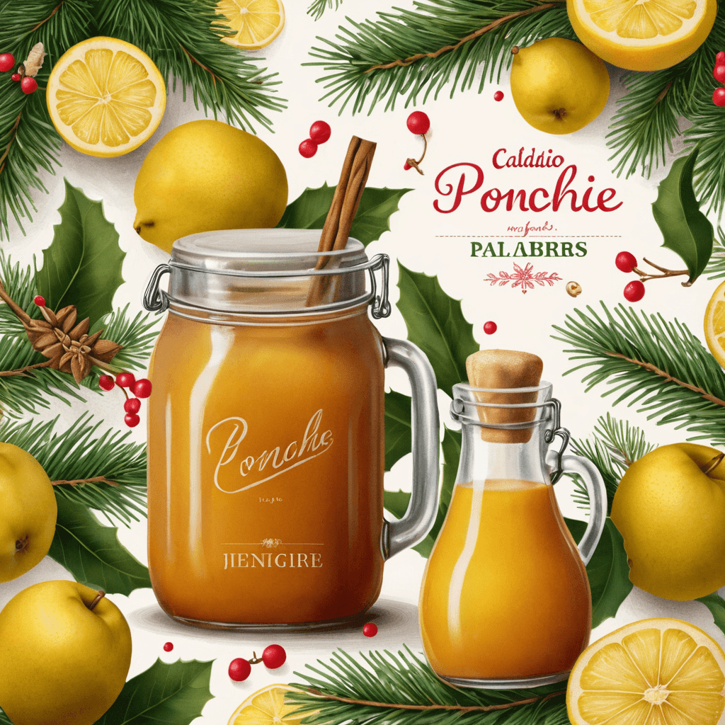 Cálido Ponche de Cidra y Jengibre: La Bebida Festiva Perfecta