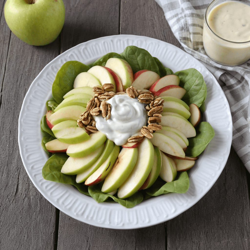 Ensalada de Manzana y Apio con Yogur: un Platillo Refrescante para Comenzar el Año