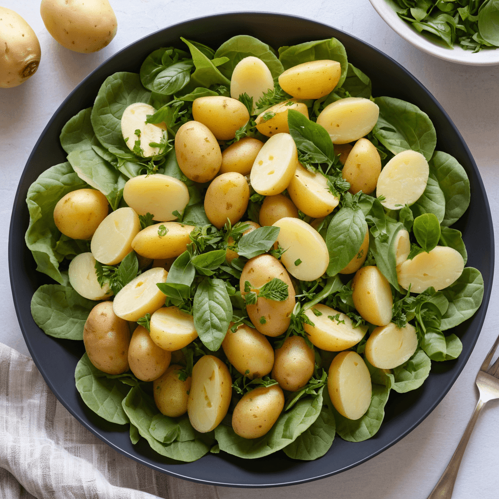 Ensalada Templada de Patatas y Judías Verdes: Un Plato Reconfortante de Invierno