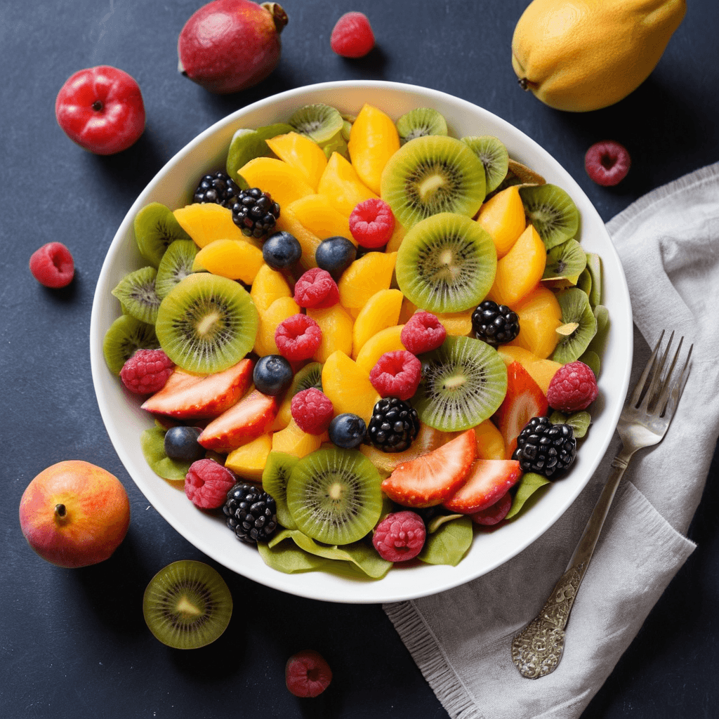 Ensalada de Frutas de Invierno: Un Festín Refrescante y Colorido
