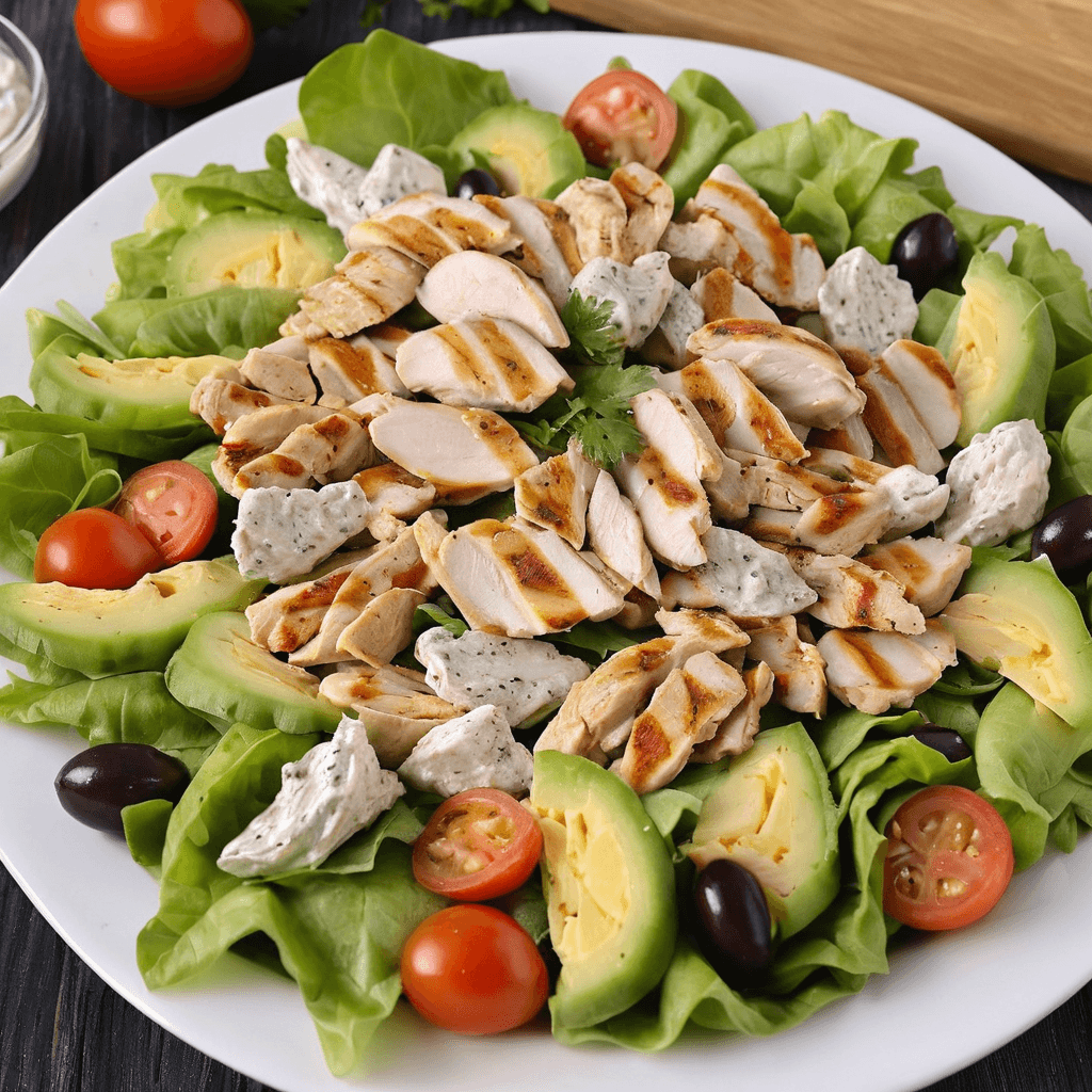 Ensalada César con Pollo a la Parrilla: Una Opción Clásica y Abundante para el Mes de Enero