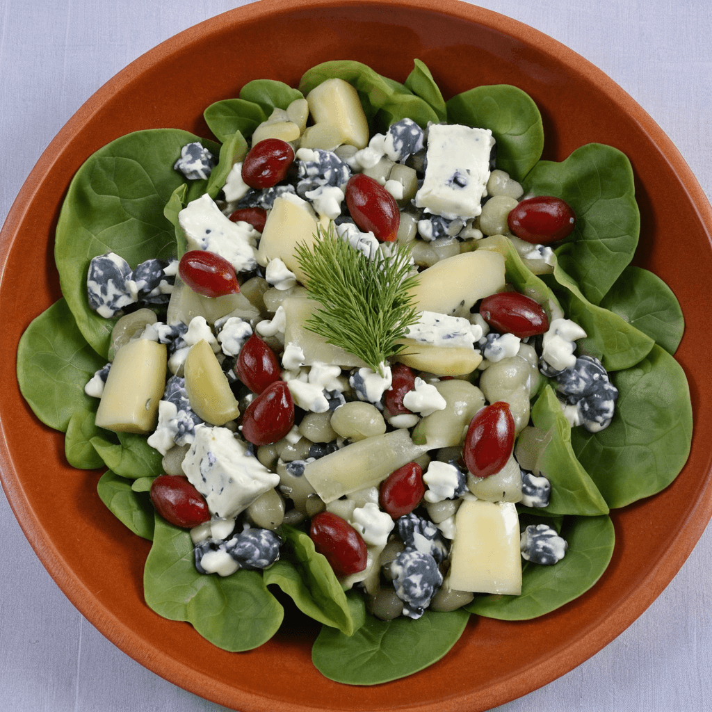 Ensalada de Rúcula con Peras y Gorgonzola: Una Delicia Gourmet para Comenzar el Año