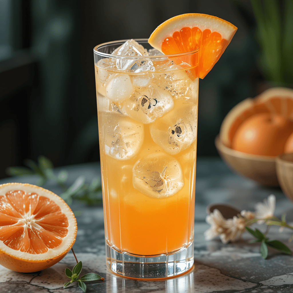 Cóctel de Pomelo y Romero: La Elegancia de Sabores Refrescantes