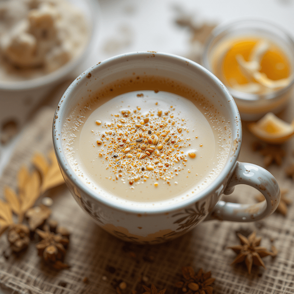 Té Chai con Leche de Almendra