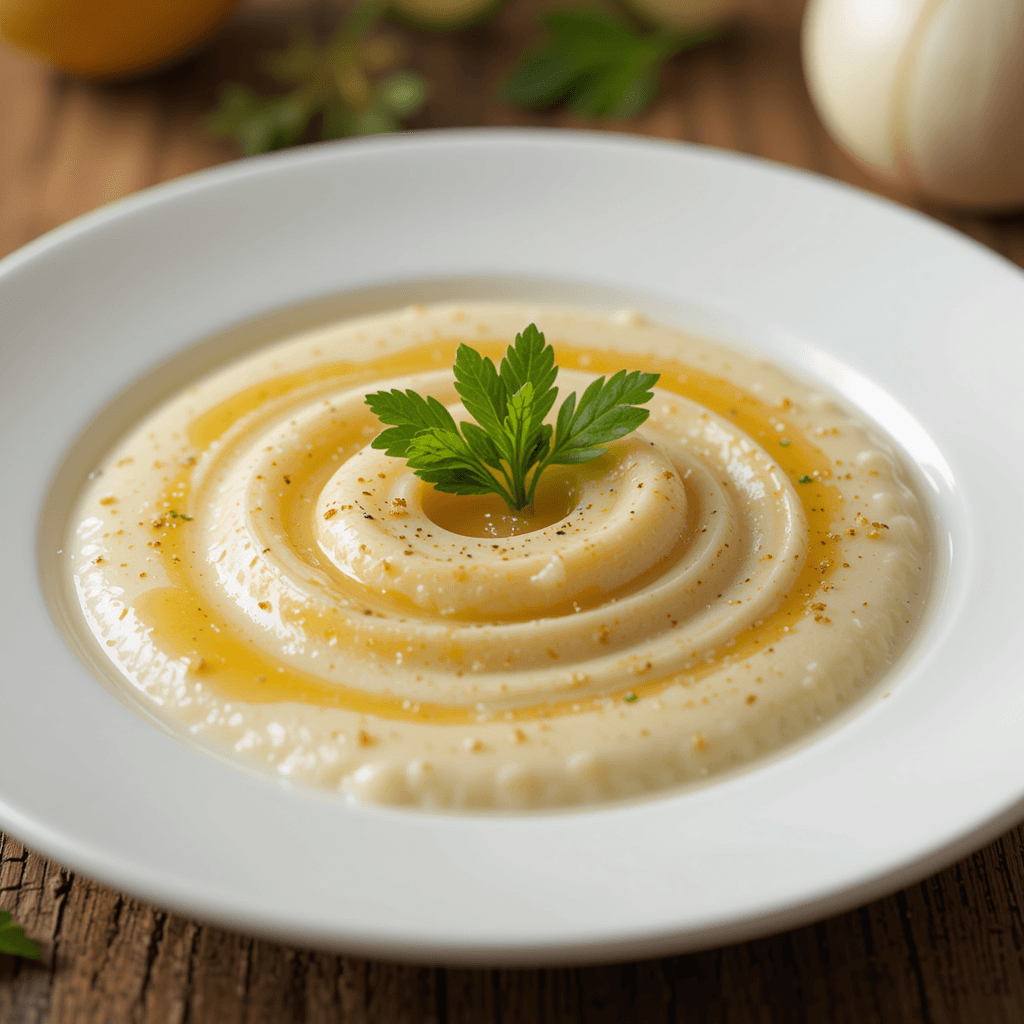 Crema de Champiñones con Ajo: Un Placer Suave y Delicioso para el Mes de Enero