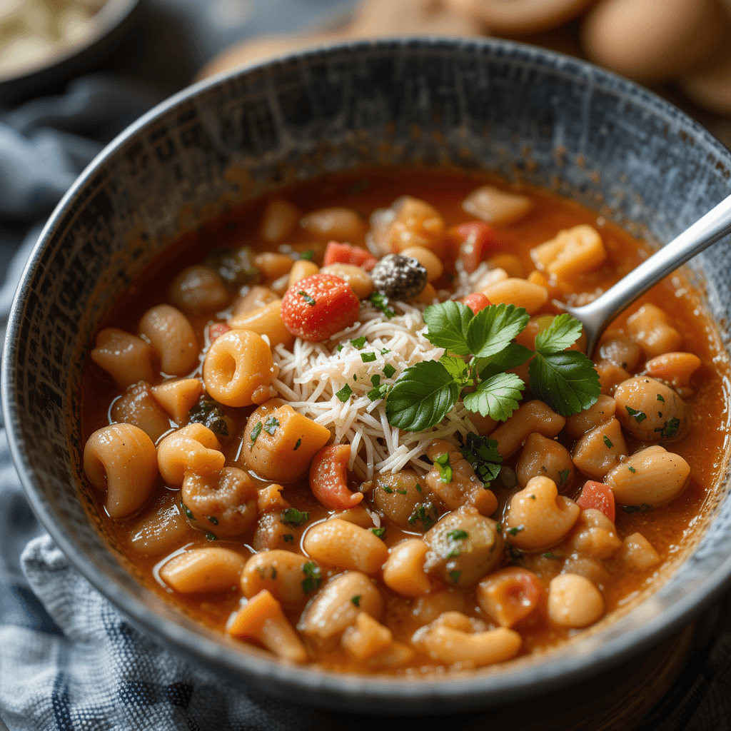 Sopa Minestrone con Pasta: una Reconfortante Opción Vegetariana para el Mes de Enero