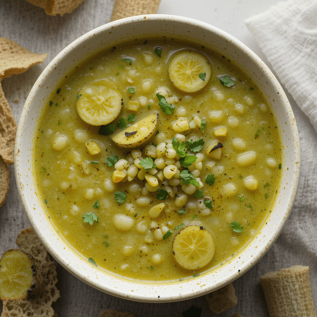 Sopa de Calabacín y Albahaca: Un Placer Ligero y Sabroso para Este Enero