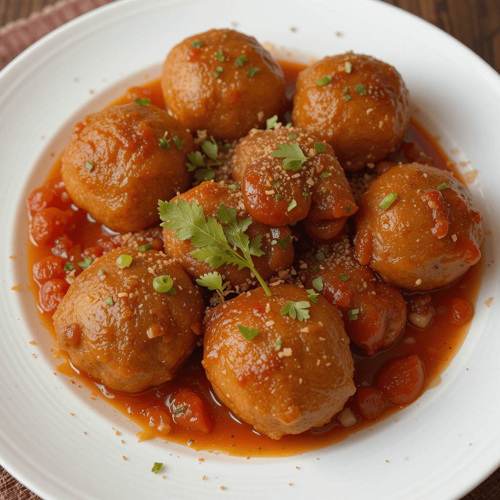 Albóndigas de Carne en Salsa de Tomate: Una Receta Clásica para Comenzar el Año