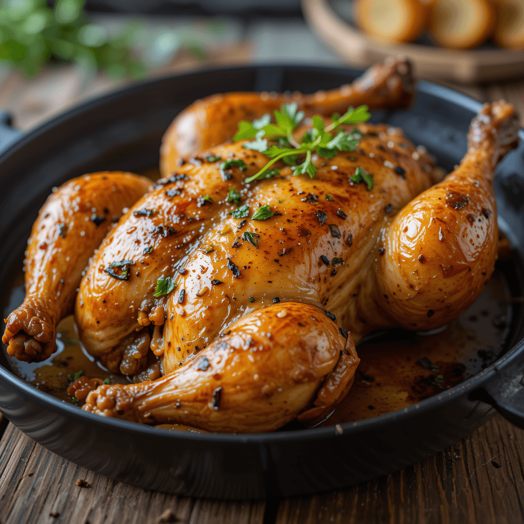 Pollo al Horno con Especias: Un Platillo Delicioso y Crujiente para Comenzar el Año