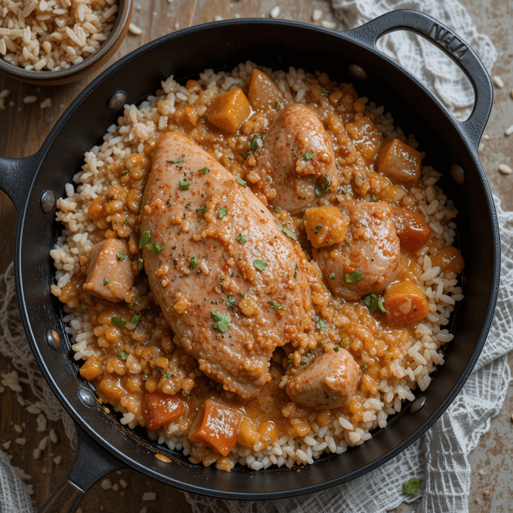 Guiso de Pavo con Arroz Integral: Una Opción Saludable para Empezar el Año