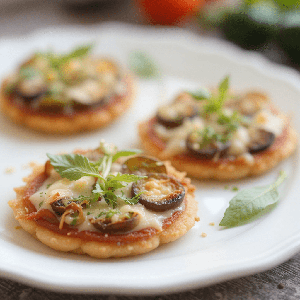 Mini Pizzas de Berenjena: Una Deliciosa Opción Saludable para Celebrar Junio