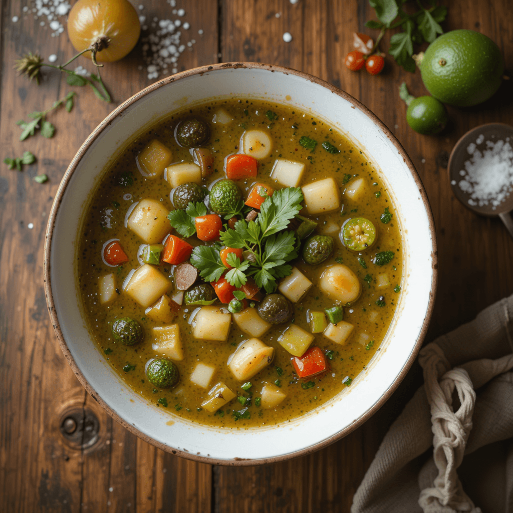 Sopa de Verduras de Invierno: Un Abrazo Reconfortante en Enero