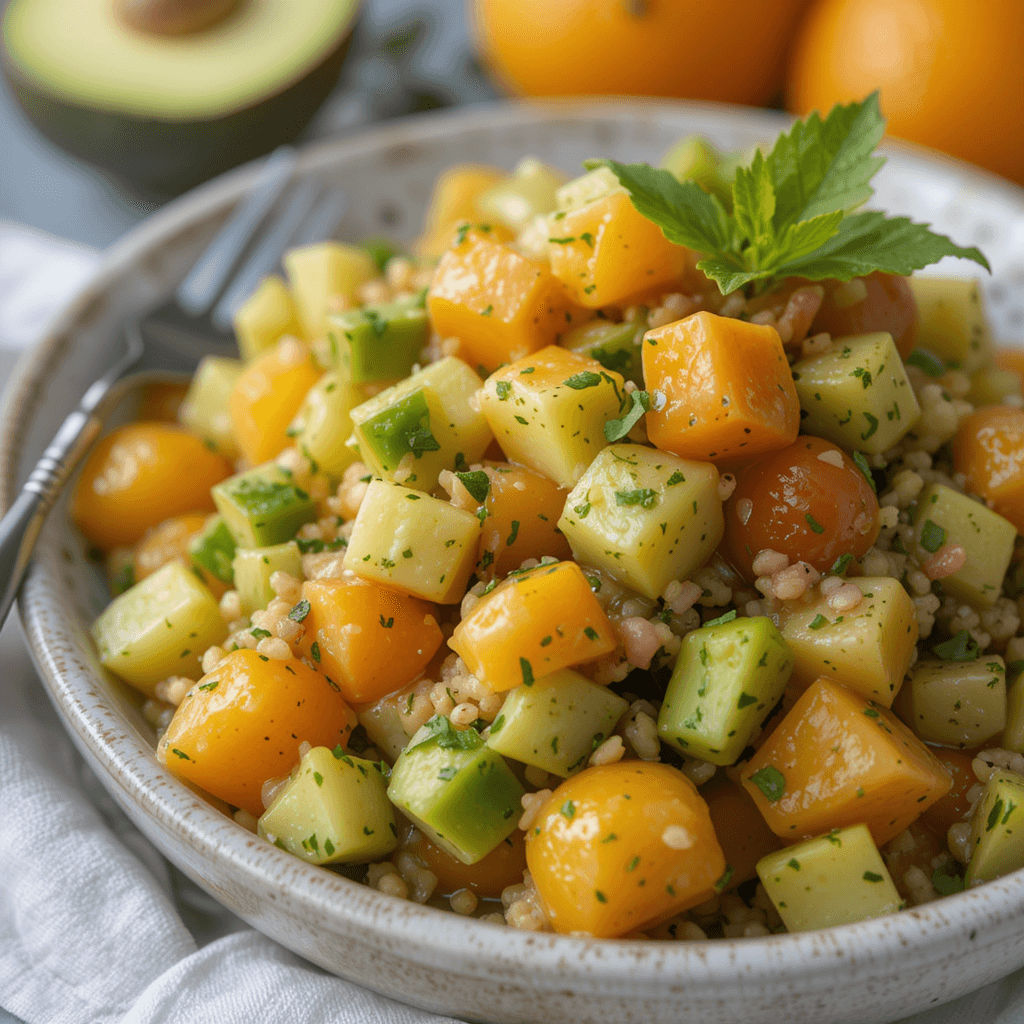 Ensalada de Naranjas y Aguacate: Un Platillo Fresco para el Mes de Febrero