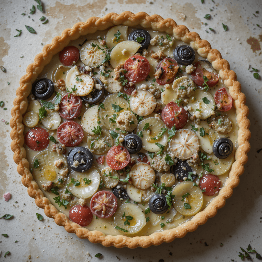 Tarta de Verduras y Queso de Cabra: Un Manjar Sabroso para Febrero