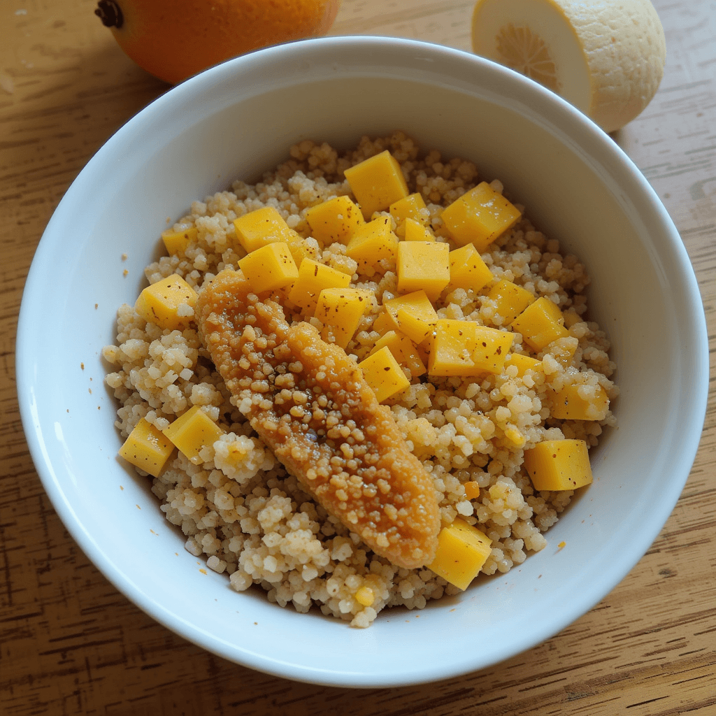 Bowl de Quinoa con Mango y Espinacas: Una Opción Saludable para Febrero