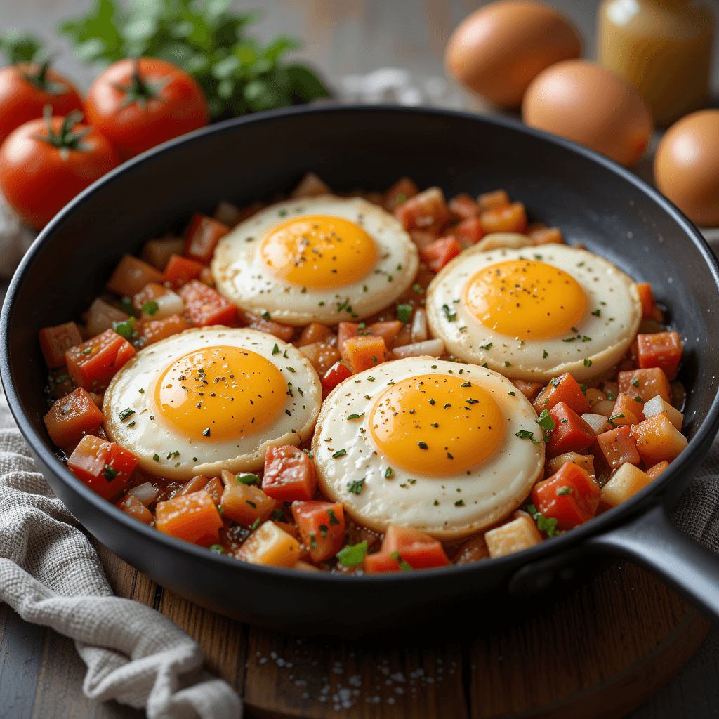 Huevos Revueltos con Tomate y Cebolla: Una Receta Rápida y Deliciosa para Febrero