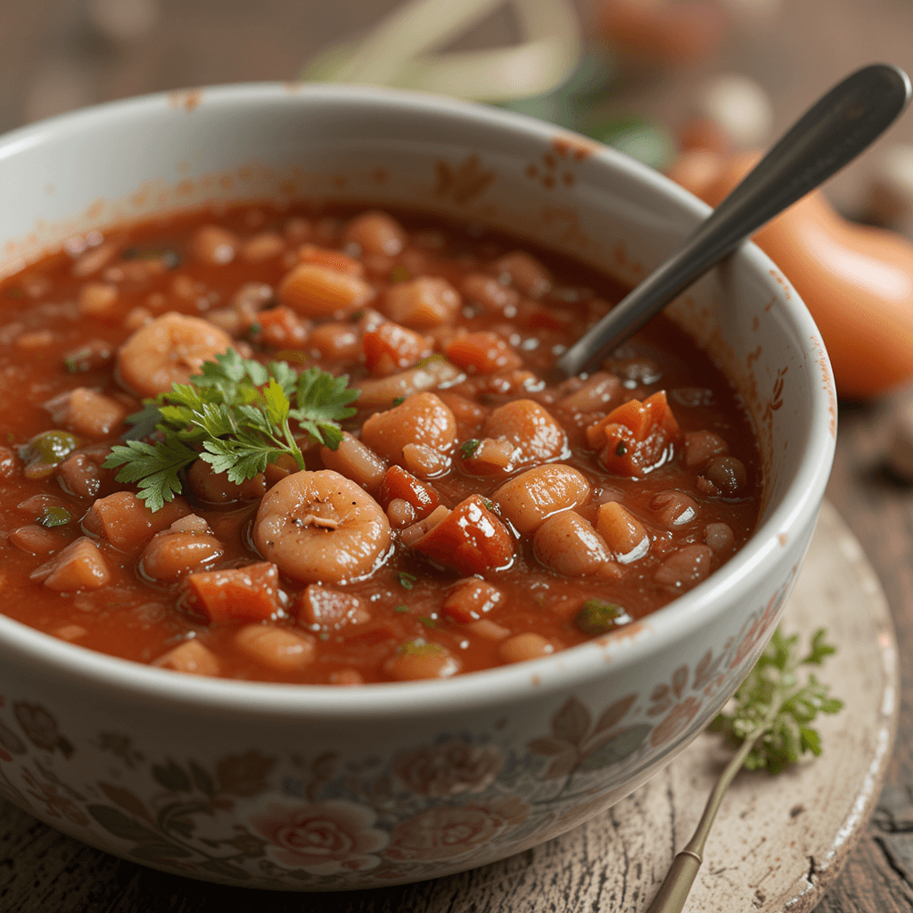 Sopa de Frijoles Rojos con Arroz: Un Plato Nutritivo para el Mes de Febrero