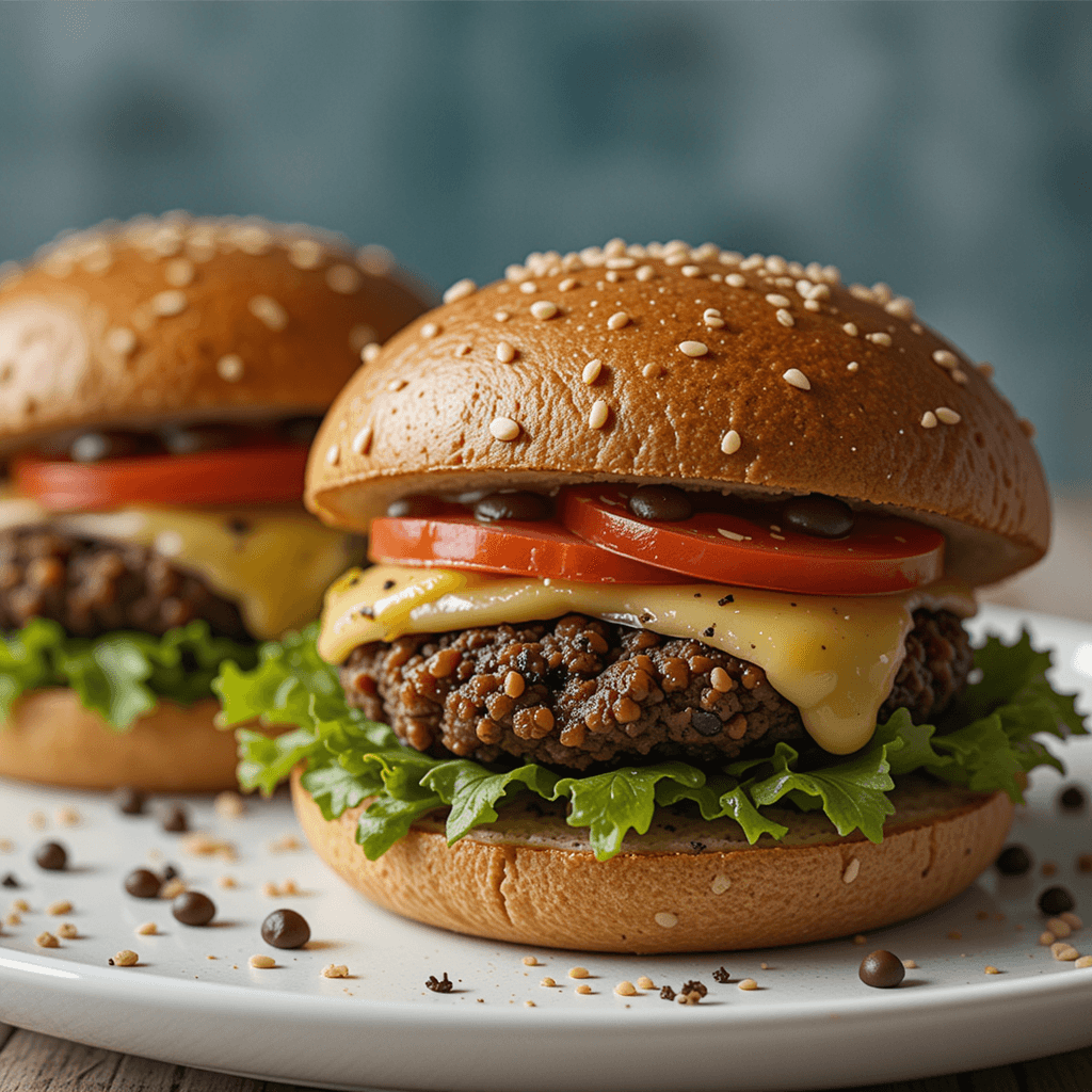 Hamburguesas de Frijoles Negros y Quinoa: Una Opción Saludable para este Febrero