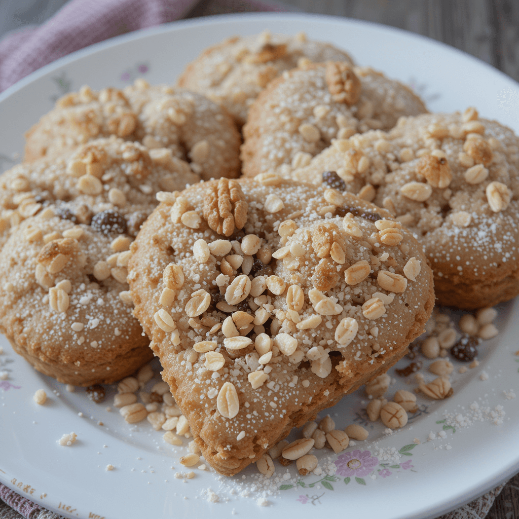 Galletas de Avena con Pasas y Nueces: Un Dulce Saludable para San Valentín