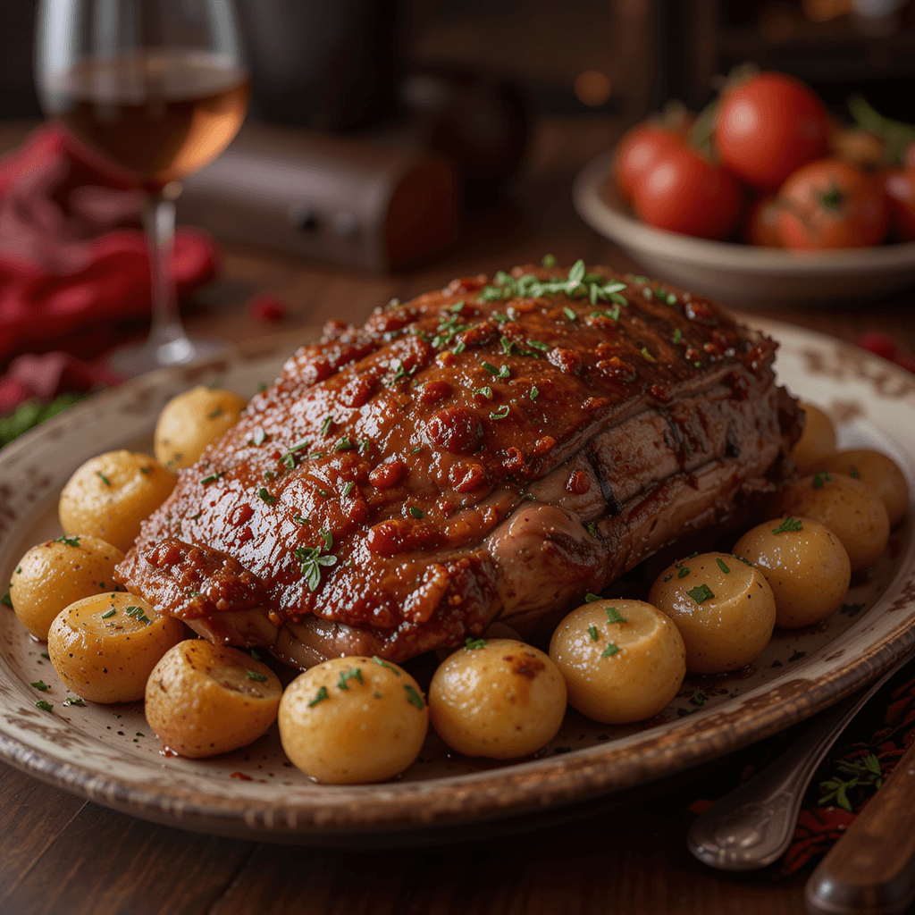 Cordero al Romero con Papas: El Plato Gourmet Perfecto para San Valentín