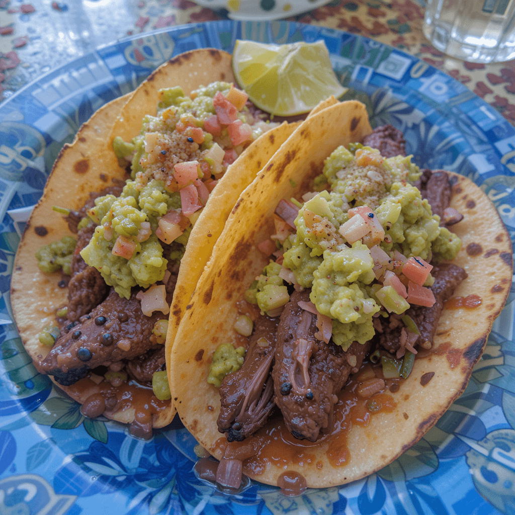 Tacos de Carne Asada con Guacamole: Un Platillo Casual Perfecto para San Valentín