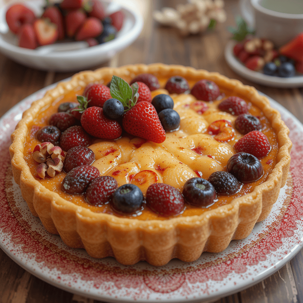 Quiche Dulce de Frutas: La Opción Original para San Valentín