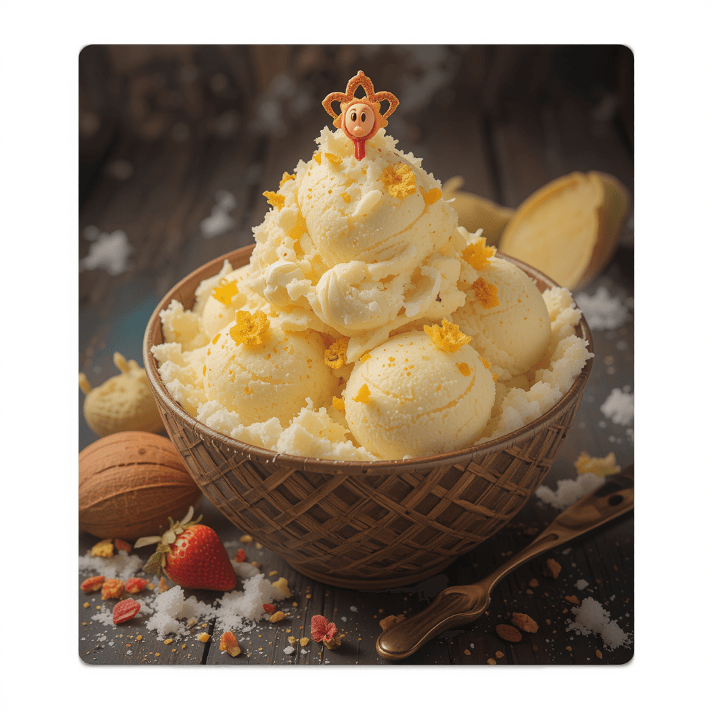 Helado de Vainilla Casero con Yemas de Huevo: Un Delicioso Regalo para San Valentín