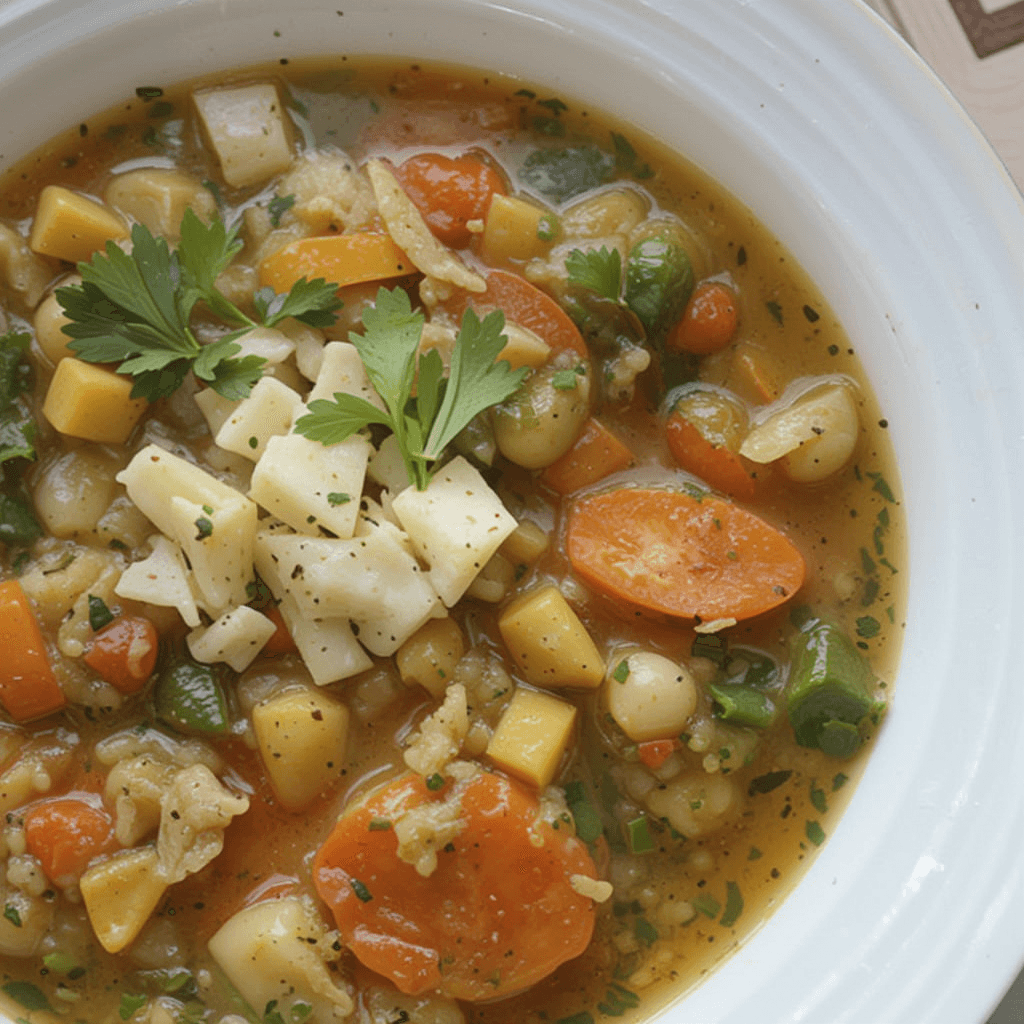 Sopa de Verduras Mixtas: Un Plato Ligero y Vegano para el Mes de Febrero