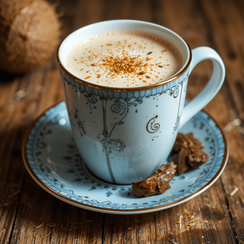Té Chai con Leche de Coco: Un Abrazo Especiado para Febrero