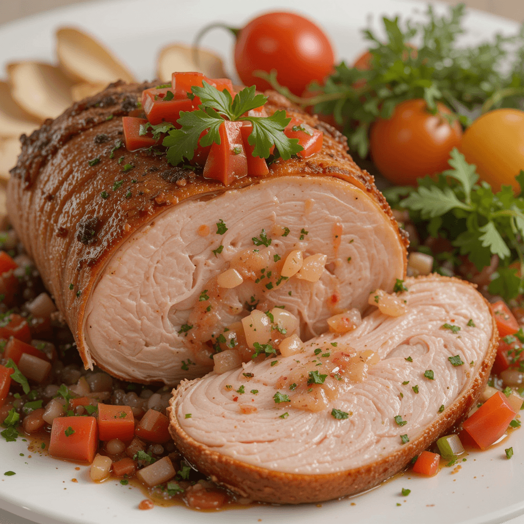 Pechuga de Pavo con Salsa de Arándanos: Una Delicia Festiva para Marzo