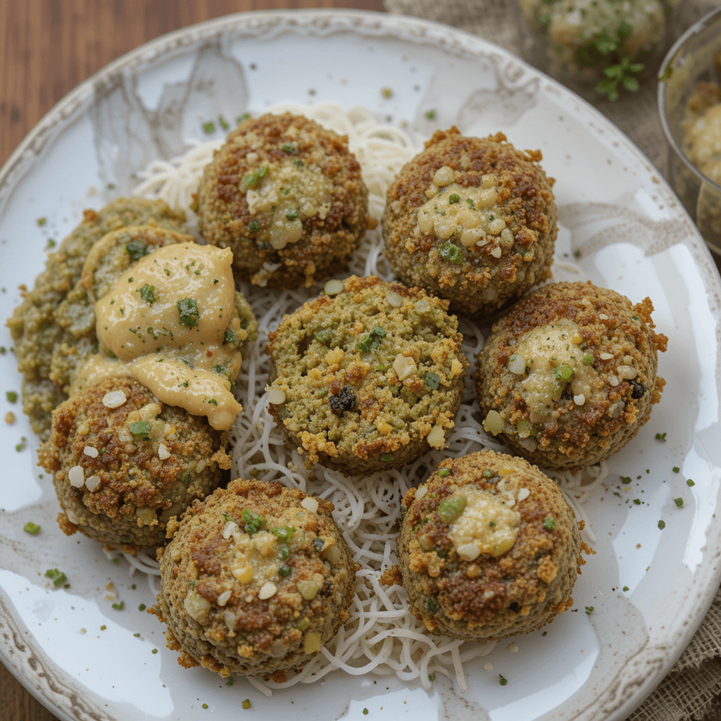 Falafel de Lentejas con Salsa Tahini: Una Delicia Vegana para Celebrar Marzo