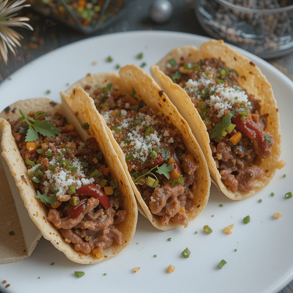 Tacos de Pavo con Especias Navideñas: Una Fusión Irresistible para Celebrar la Temporada