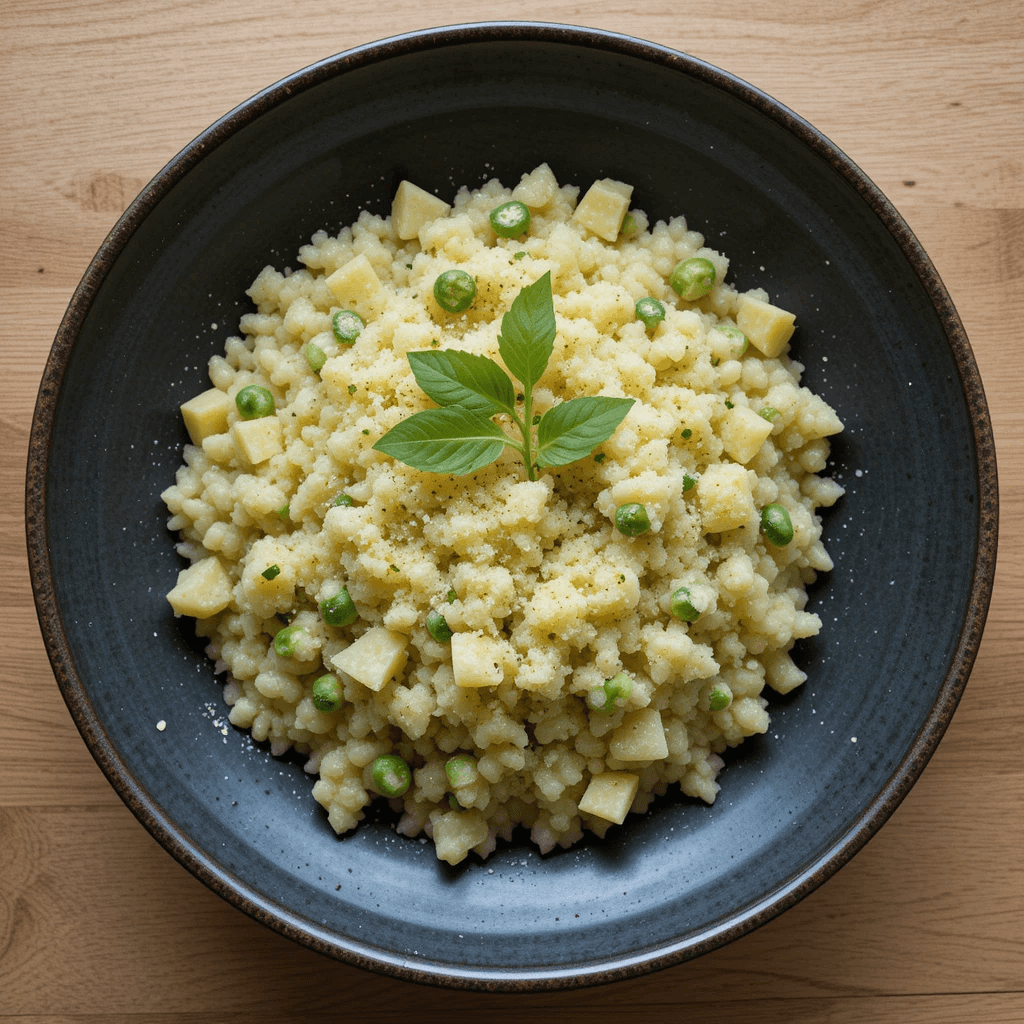 Risotto de Calabacín y Limón: Un Viaje de Sabores Italianos