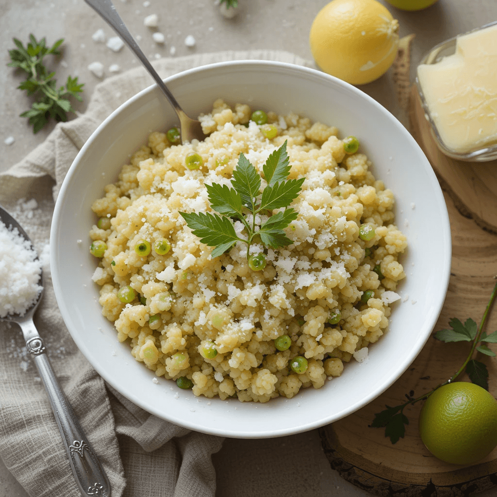 Risotto de Calabacín y Limón: Un Viaje de Sabores Italianos