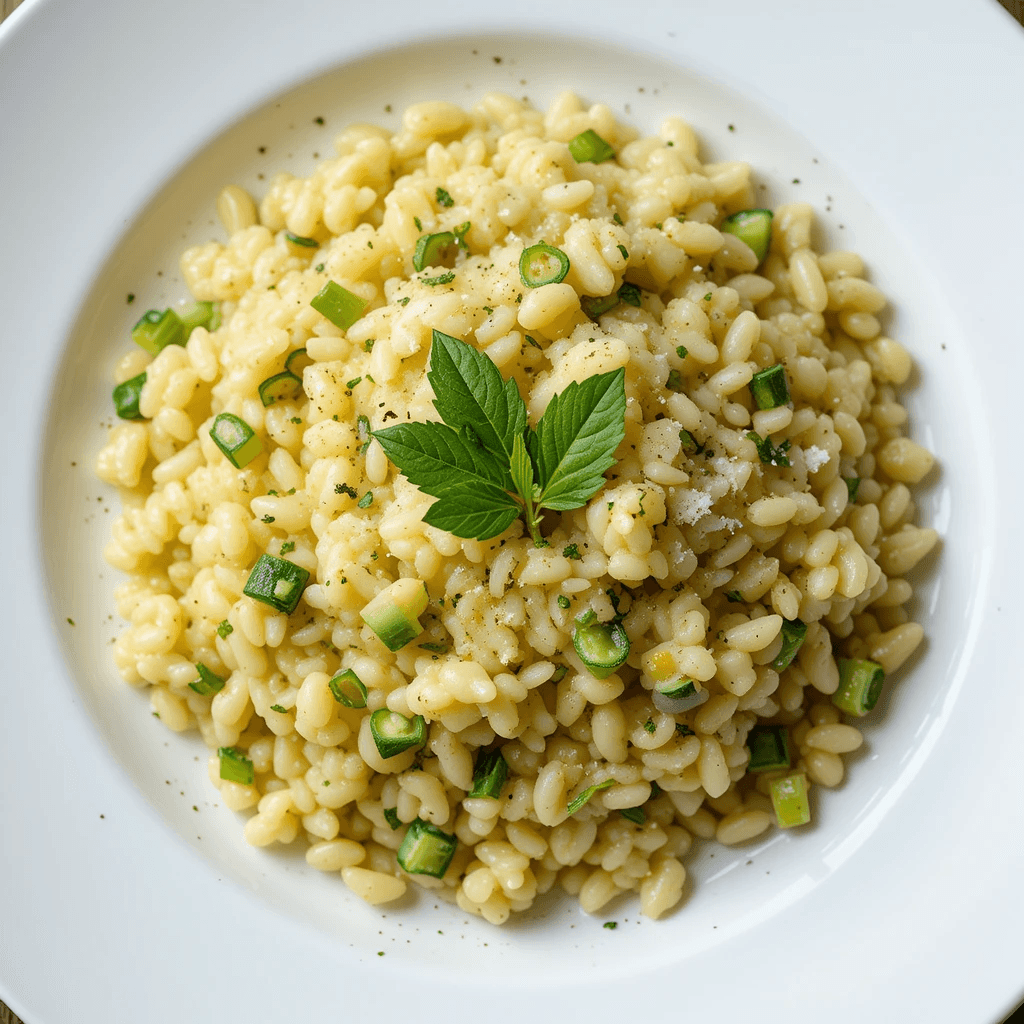 Risotto de Calabacín y Limón: Un Viaje de Sabores Italianos