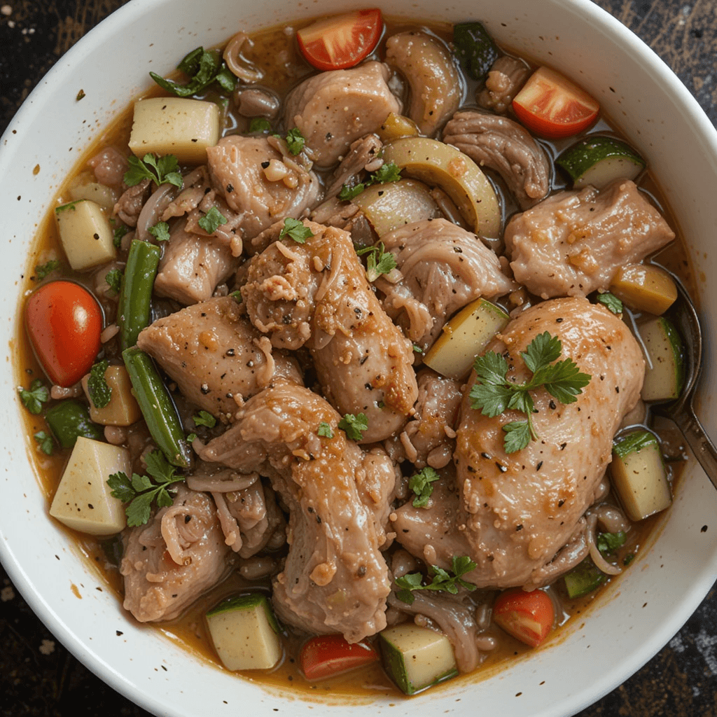 Estofado de Pavo con Verduras: Un Plato Reconfortante y Nutritivo