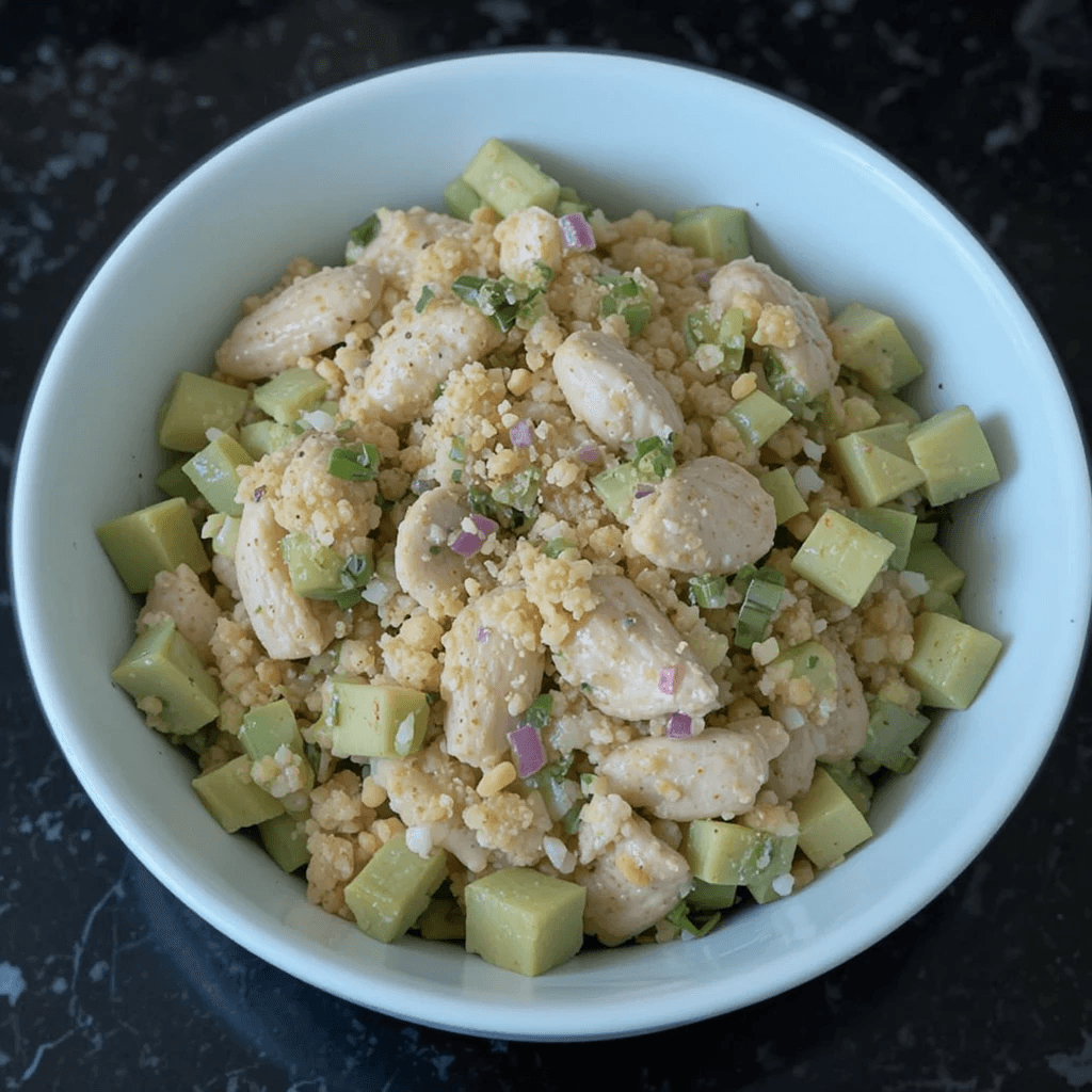 Ensalada de Pollo con Aguacate y Nueces: Una Opción Saludable y Deliciosa
