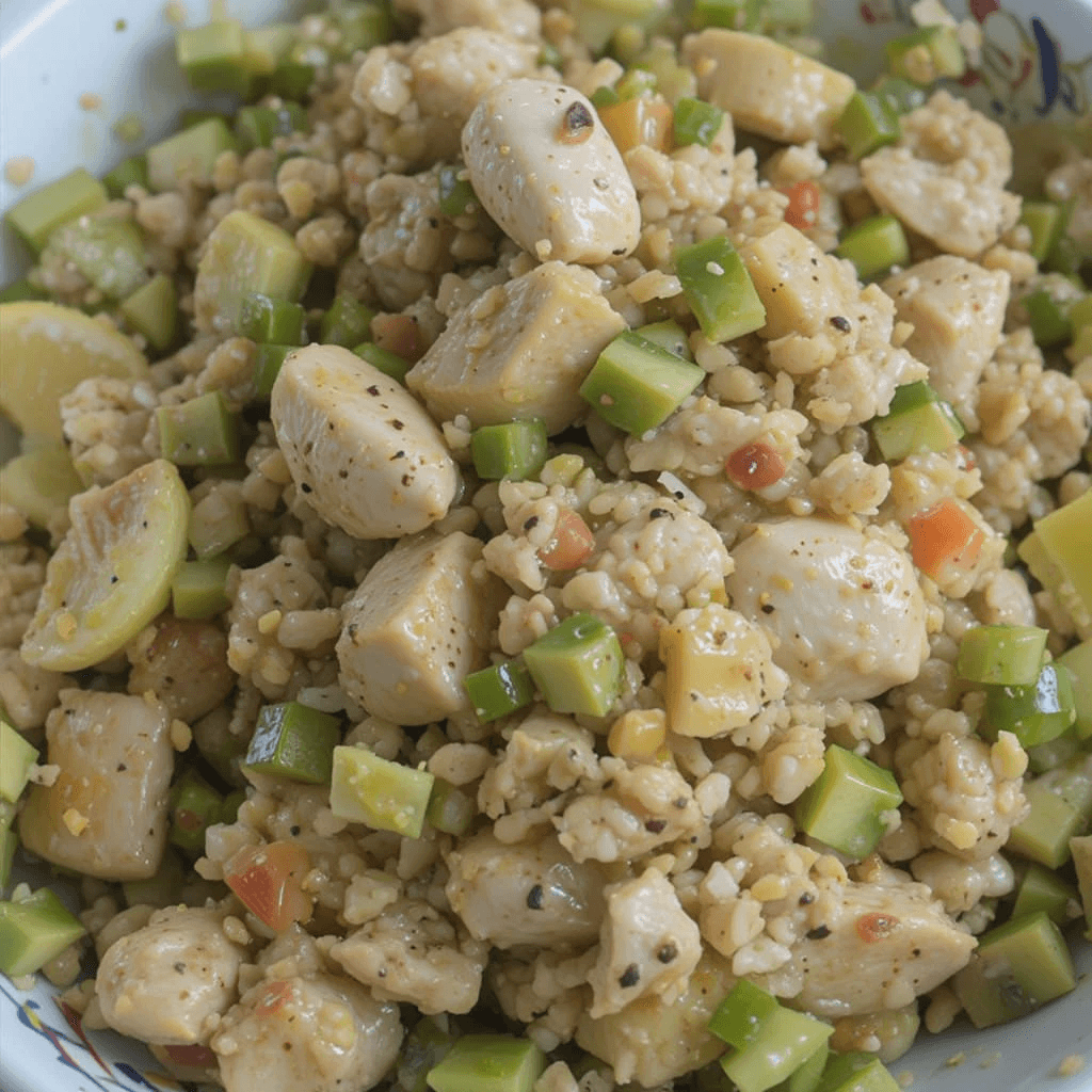 Ensalada de Pollo con Aguacate y Nueces: Una Opción Saludable y Deliciosa
