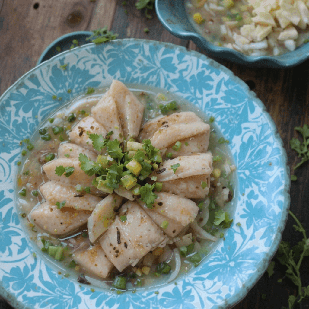 Pescado a la Ceviche: Un Delicioso Platillo de Ecuador