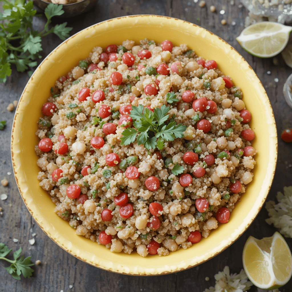 Ensalada de Frijoles y Quinoa: Un Platillo Fresco y Nutritivo de Bolivia