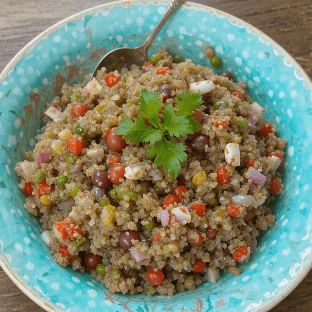 Ensalada de Frijoles y Quinoa: Un Platillo Fresco y Nutritivo de Bolivia