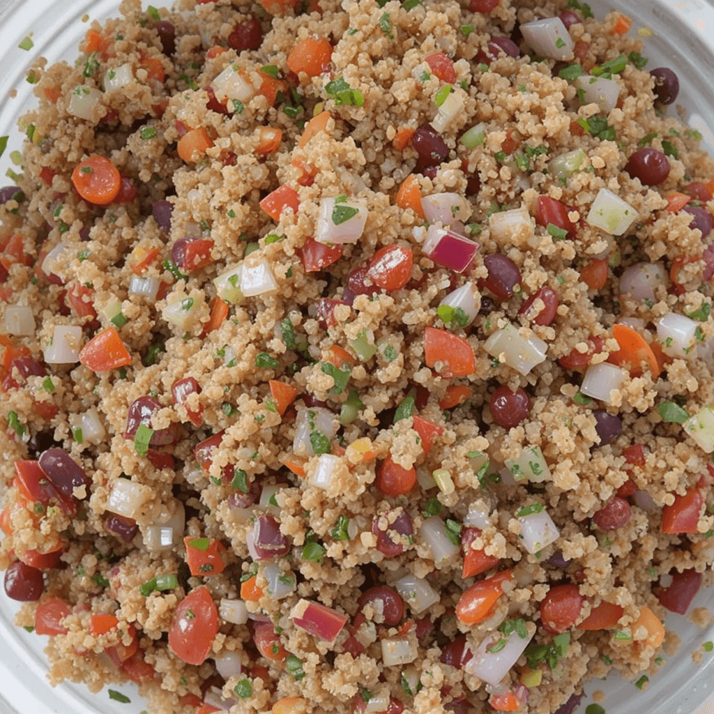 Ensalada de Frijoles y Quinoa: Un Platillo Fresco y Nutritivo de Bolivia