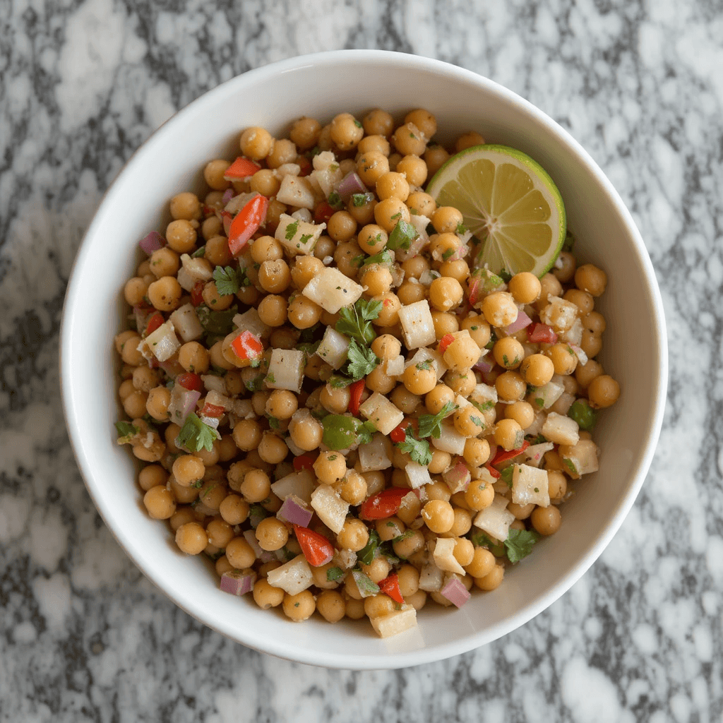 Ensalada de Atún y Garbanzos: Un Platillo Fresco y Nutritivo de Perú