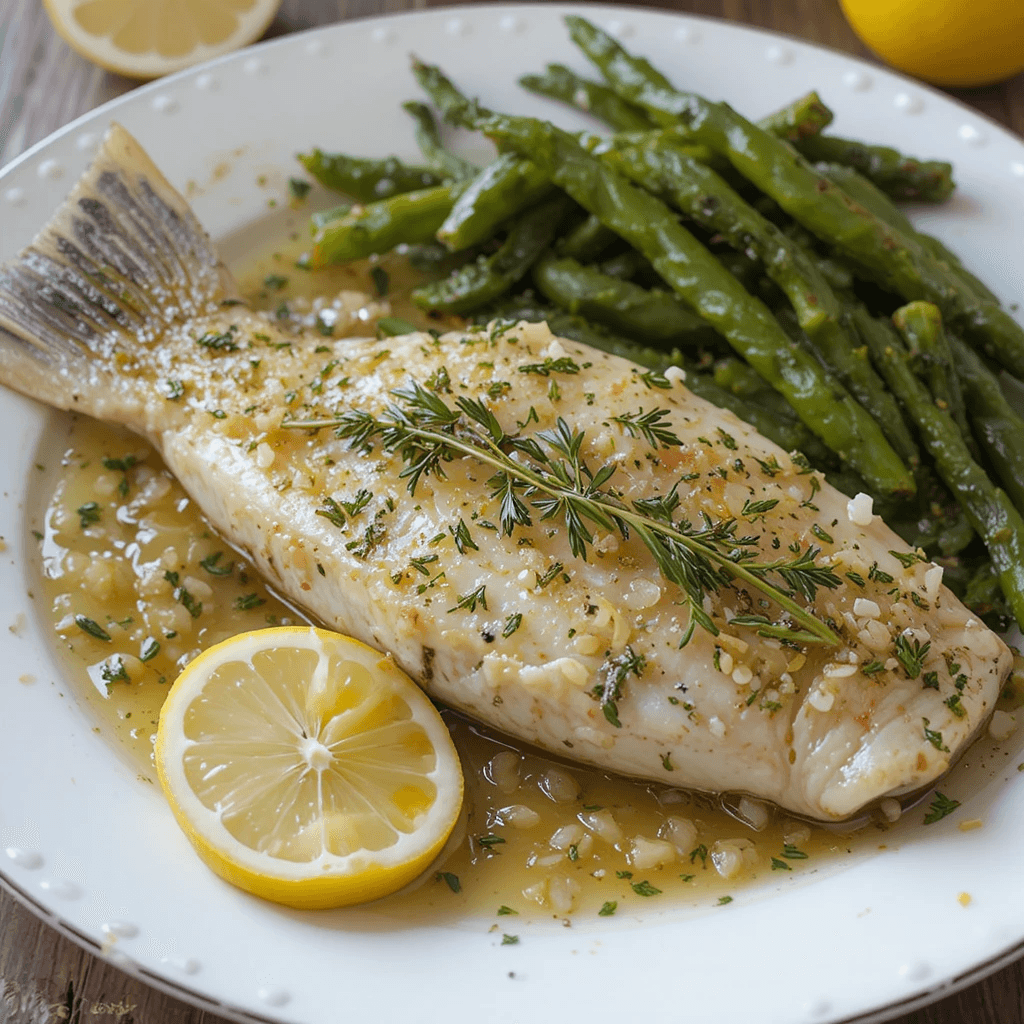 Pescado al Horno con Limón y Hierbas: Un Platillo Saludable de Chile
