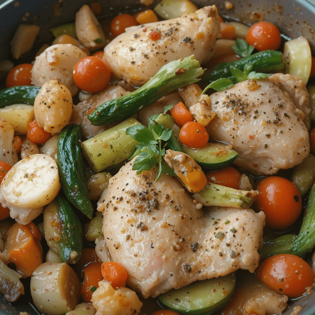 Estofado de Pollo y Verduras: Un Clásico Colombiano