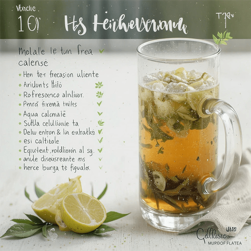 Té Frío de Hierbabuena: El Refresco Cubano que Refresca el Alma
