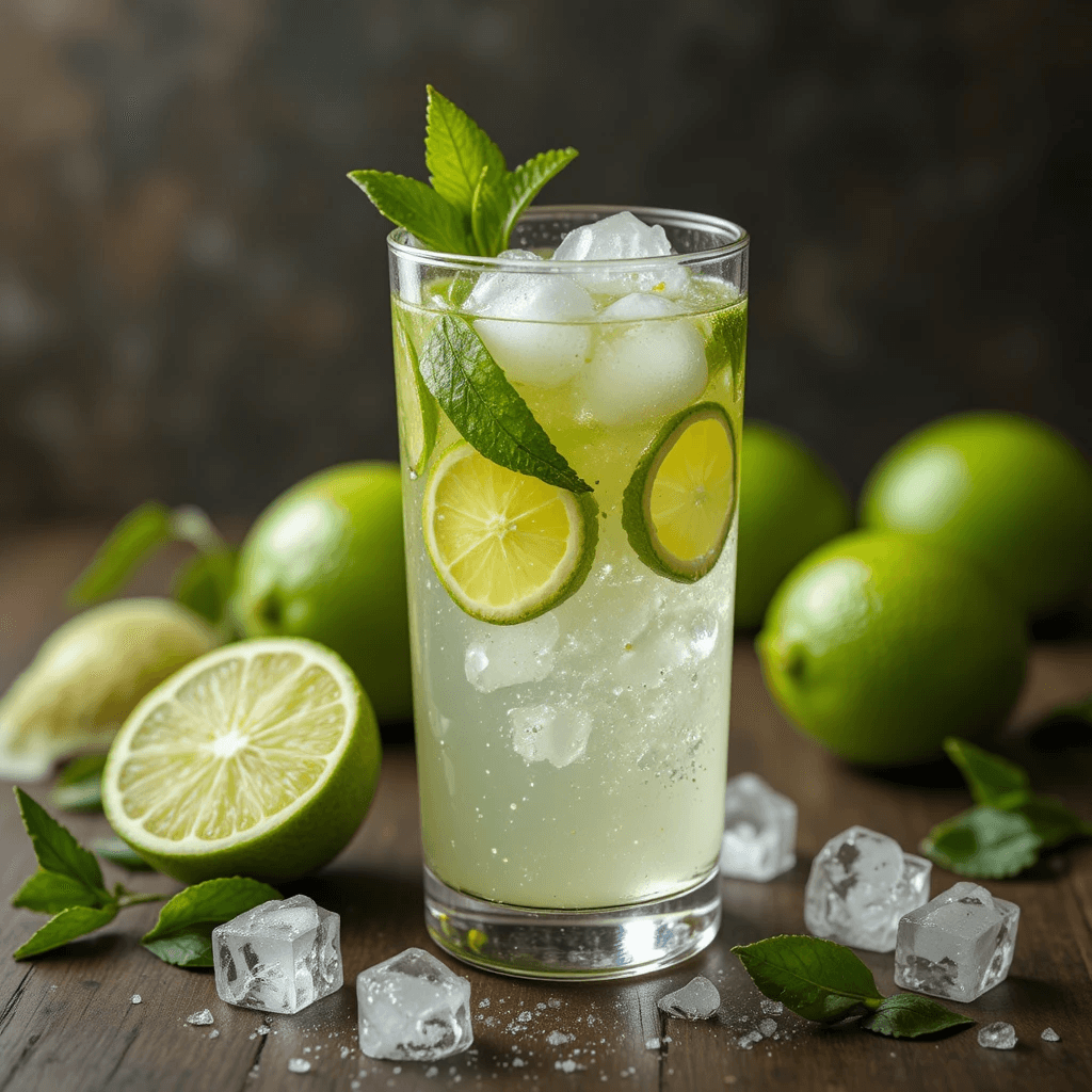 Limonada de Hierbabuena La Bebida Refrescante de Colombia